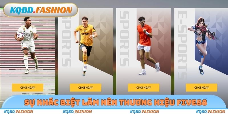 Sự khác biệt làm nên thương hiệu Five88