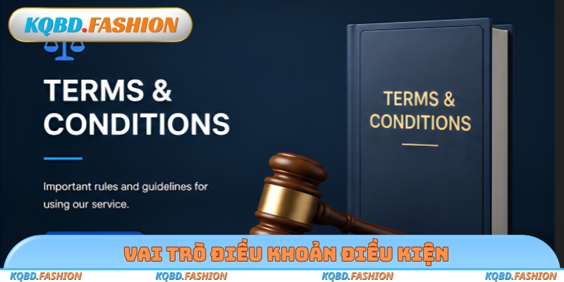 Vai trò điều khoản điều kiện